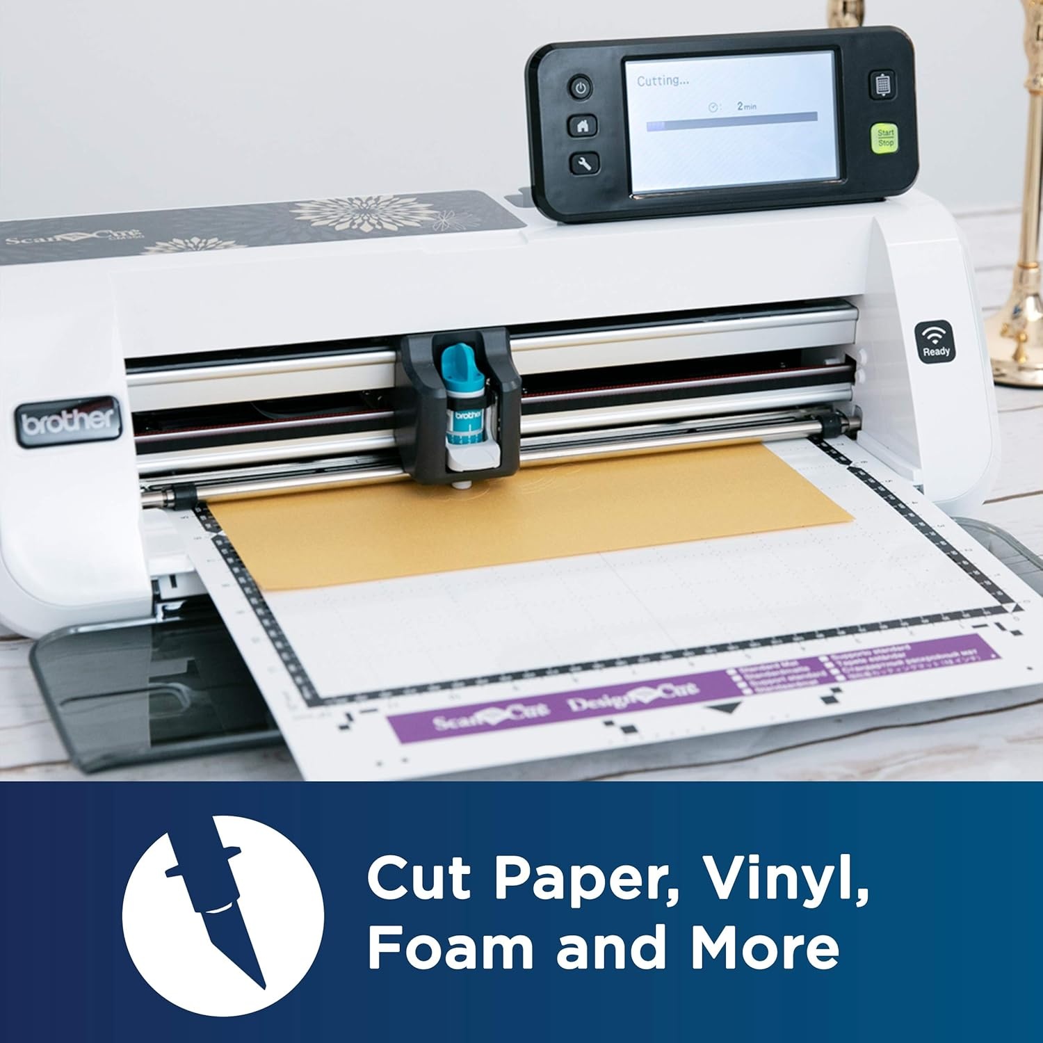 image:imageBrother ScanNCut Standard Cut Blade CABLDP1 Replacement Accessory Create Cardstock Craft Foam Vinyl Fabric and Paper ProjectsStandard Cut Blade