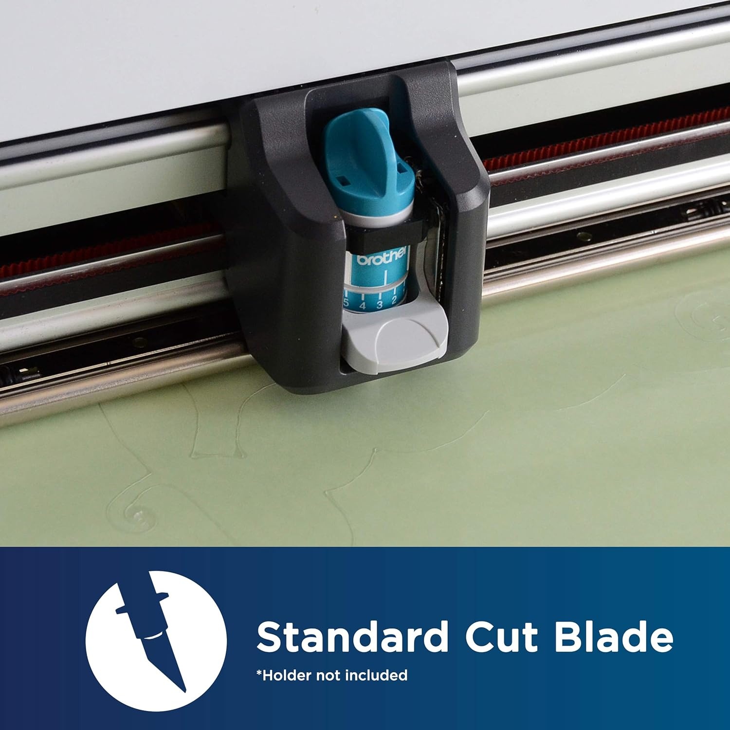 image:imageBrother ScanNCut Standard Cut Blade CABLDP1 Replacement Accessory Create Cardstock Craft Foam Vinyl Fabric and Paper ProjectsStandard Cut Blade