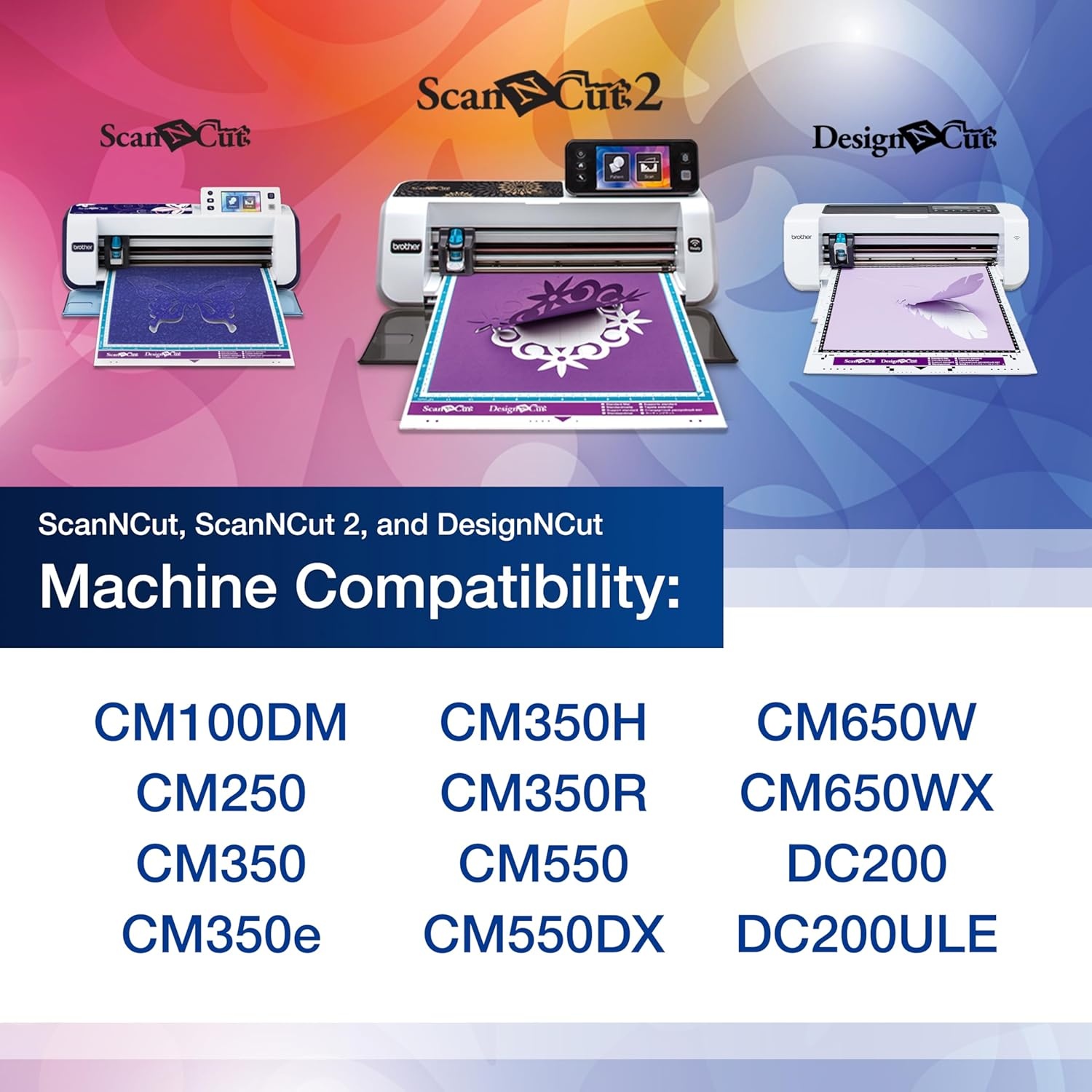 image:imageBrother Standard Mat 12x24 CAMATSTD24 12X24 for use with CM100DM CM250 CM350 CM350H CM350R CM550DX CM650W CM650WX DC200 DC200ULE12 x 12 Standard Tack