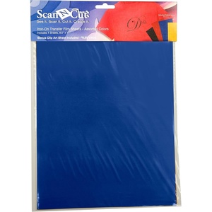 image:imageBrother ScanNCut CATFM01 IronOn Transfer Film Sheets 85x11Inch Multicolor