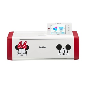 image:imageBrother ScanNCut DX SDX230Di Disney Cutting Machine Includes 152 Builtin Disney Designs for Vinyl Paper Crafting and More white redCutting Machine