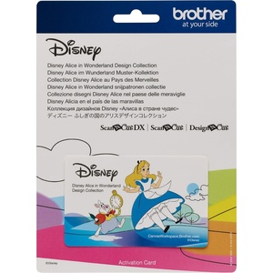 image:imageBrother ScanNCut Disney Alice in Wonderland Pattern Collection CADSNP09 Includes 31 Intricate Designs