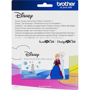 image:imageBrother ScanNCut Disney Frozen HomeDeco Pattern Collection 1 CADSNP04 27 Designs with Olaf Elsa Anna amp More Vinyl Wall Art Ironon Transfers for Clothing DIY Stencil Templates Party Decorations