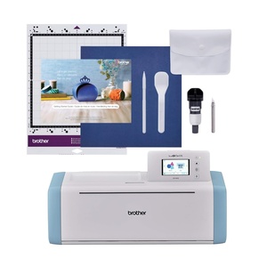 image:imageBrother ScanNCut SDX85C Electronic DIY Cutting Machine with Scanner Make Vinyl Wall Art Appliques Homemade Cards and More with 251 Included PatternsSky Blue