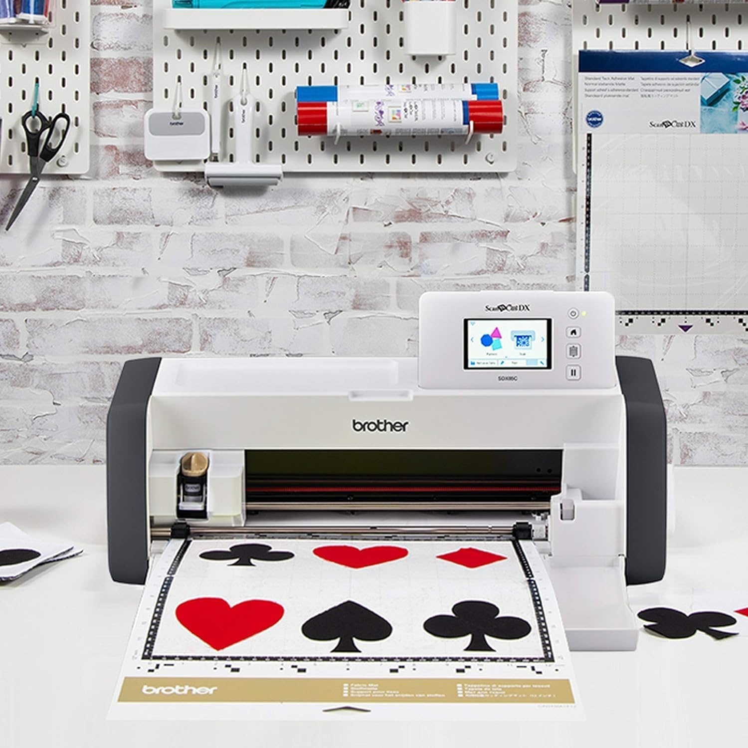 image:imageBrother CADXMATF12 ScanNCut DX Fabric Mat No ColorFabric Mat Rotary Blade