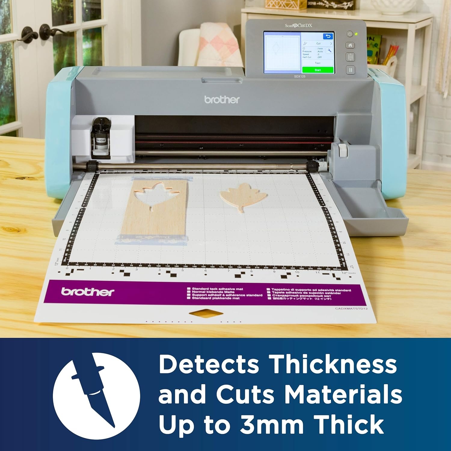 image:imageBrother ScanNCut DX CADXBLD1 Auto Blade Replacement Accessory Cut Materials 013mm Thick Including Fabric Felt Vinyl and More