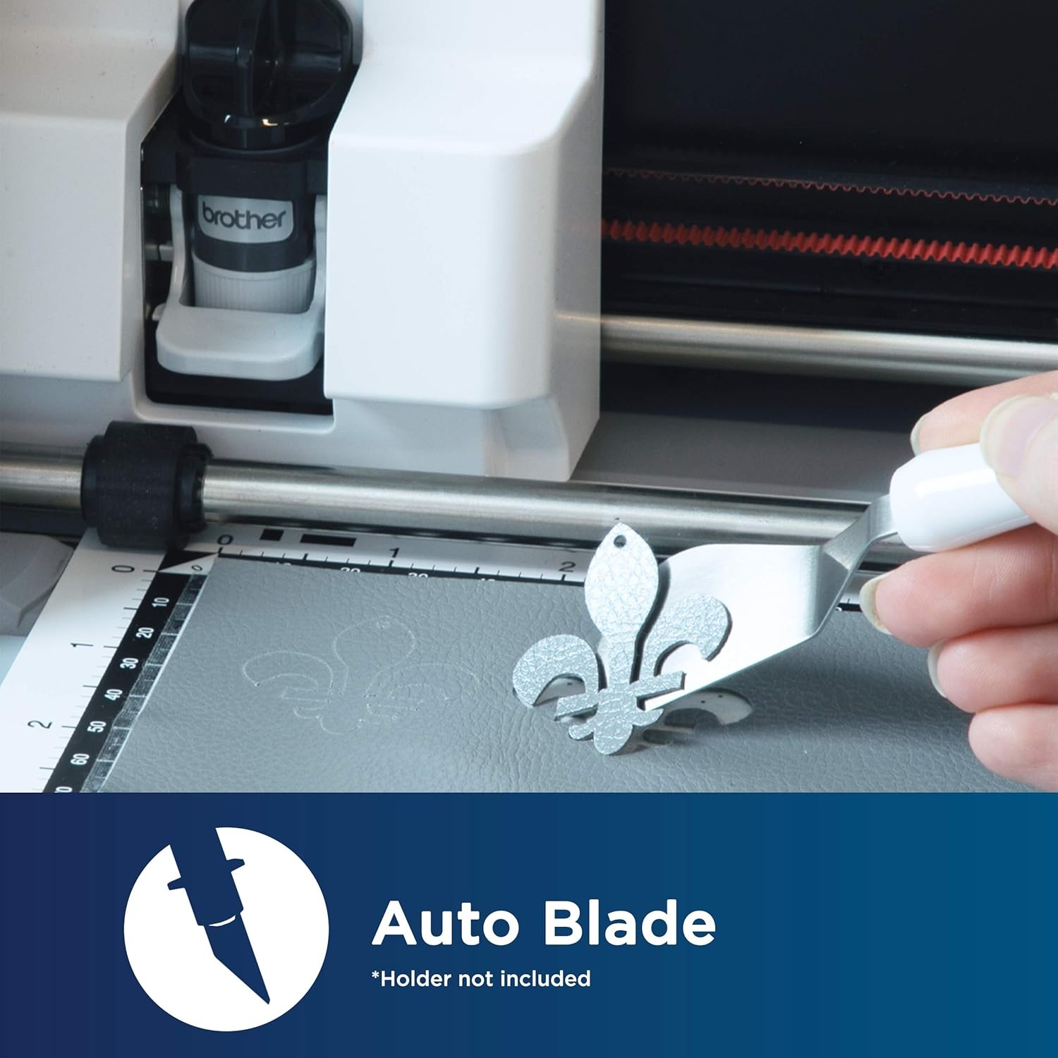 image:imageBrother ScanNCut DX CADXBLD1 Auto Blade Replacement Accessory Cut Materials 013mm Thick Including Fabric Felt Vinyl and More
