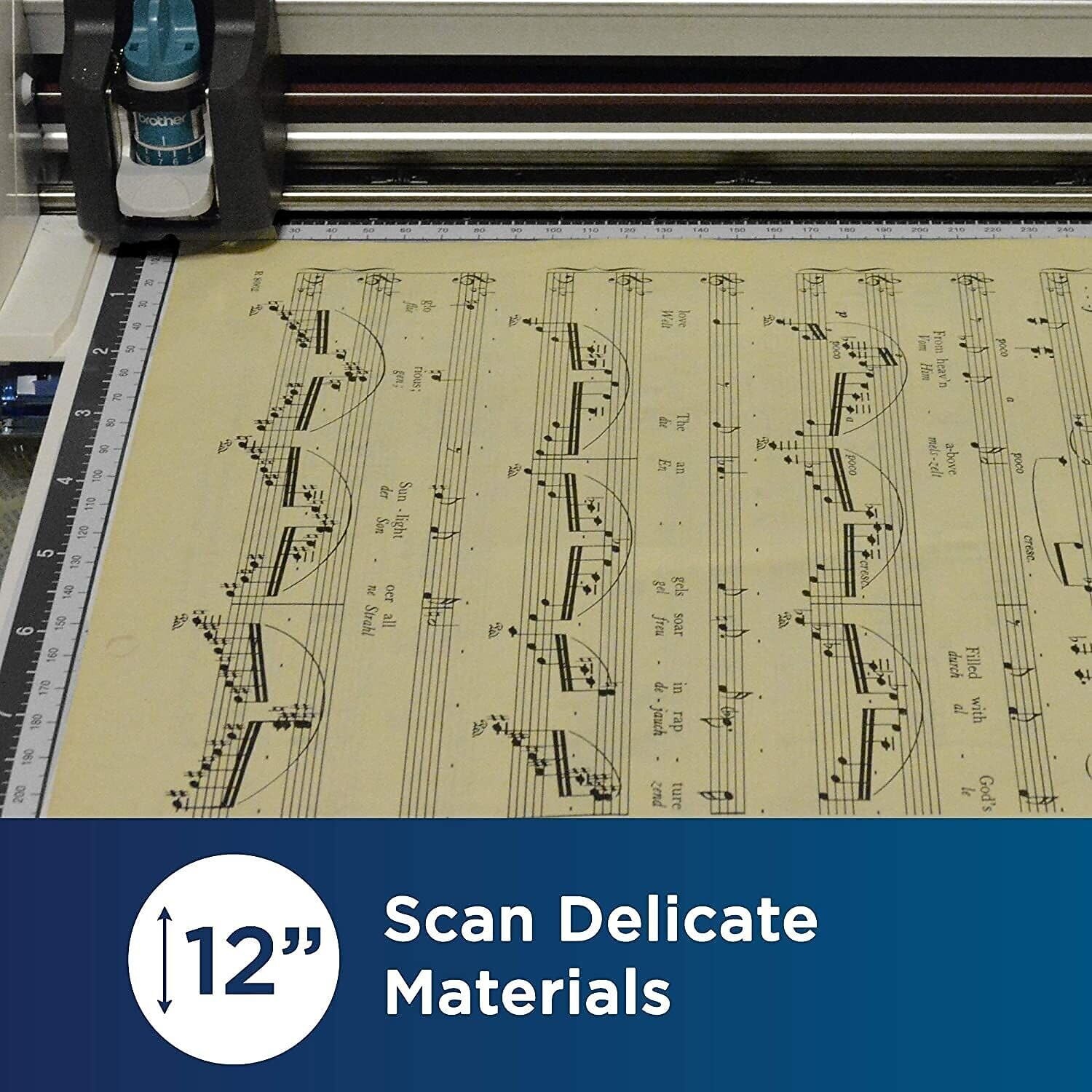 image:imageBrother ScanNCut DX Mat CADXMATS12 12 x 12 Scanning Mat NonTack to Convert Materials into Custom Designs