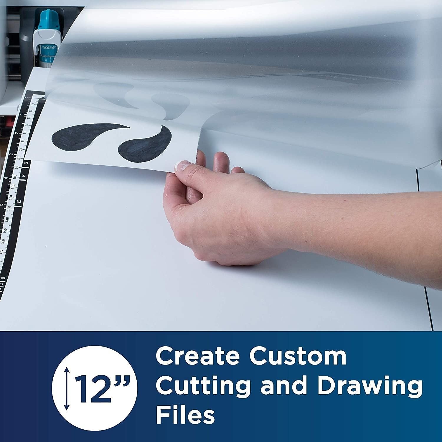image:imageBrother ScanNCut DX Mat CADXMATS12 12 x 12 Scanning Mat NonTack to Convert Materials into Custom Designs
