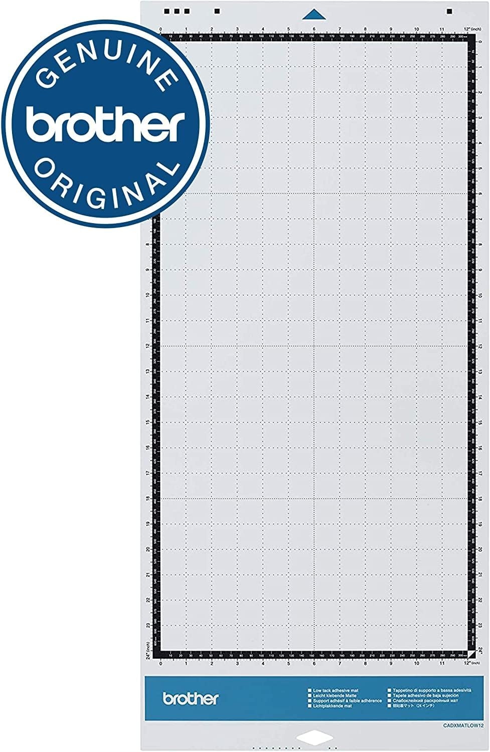 image:imageBrother ScanNCut DX Mat CADXMATSTD24 Large 12 x 24 Standard Tack Adhesive for Cardstock Vinyl Foam and More Replacement Accessory12 x 12 12 x 24 Low Tack