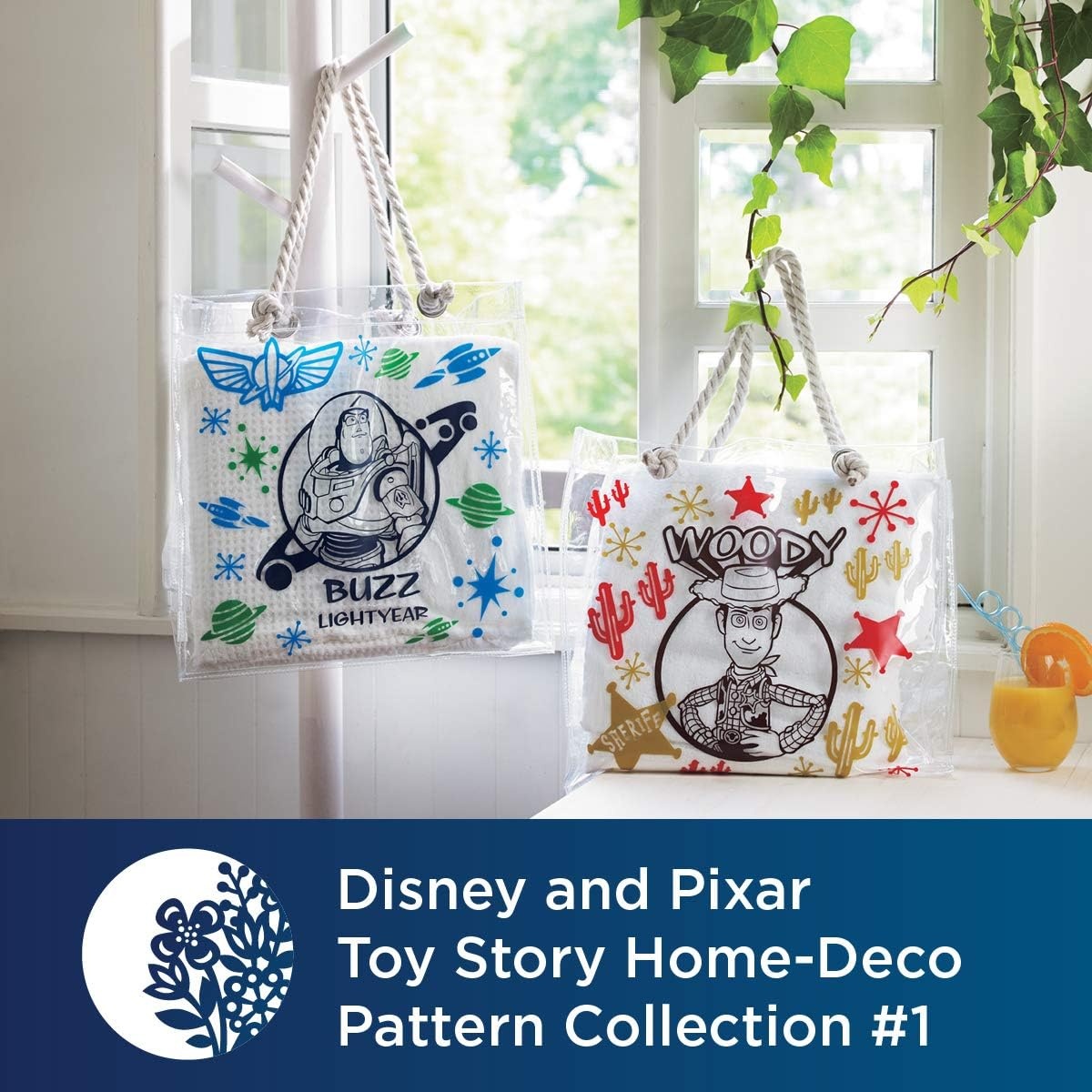 image:imageBrother ScanNCut Disney and Pixar Toy Story HomeDeco Pattern Collection 1 CADSNP05 Includes 33 Intricate Designs with Buzz Lightyear Woody Jesse Aliens and More