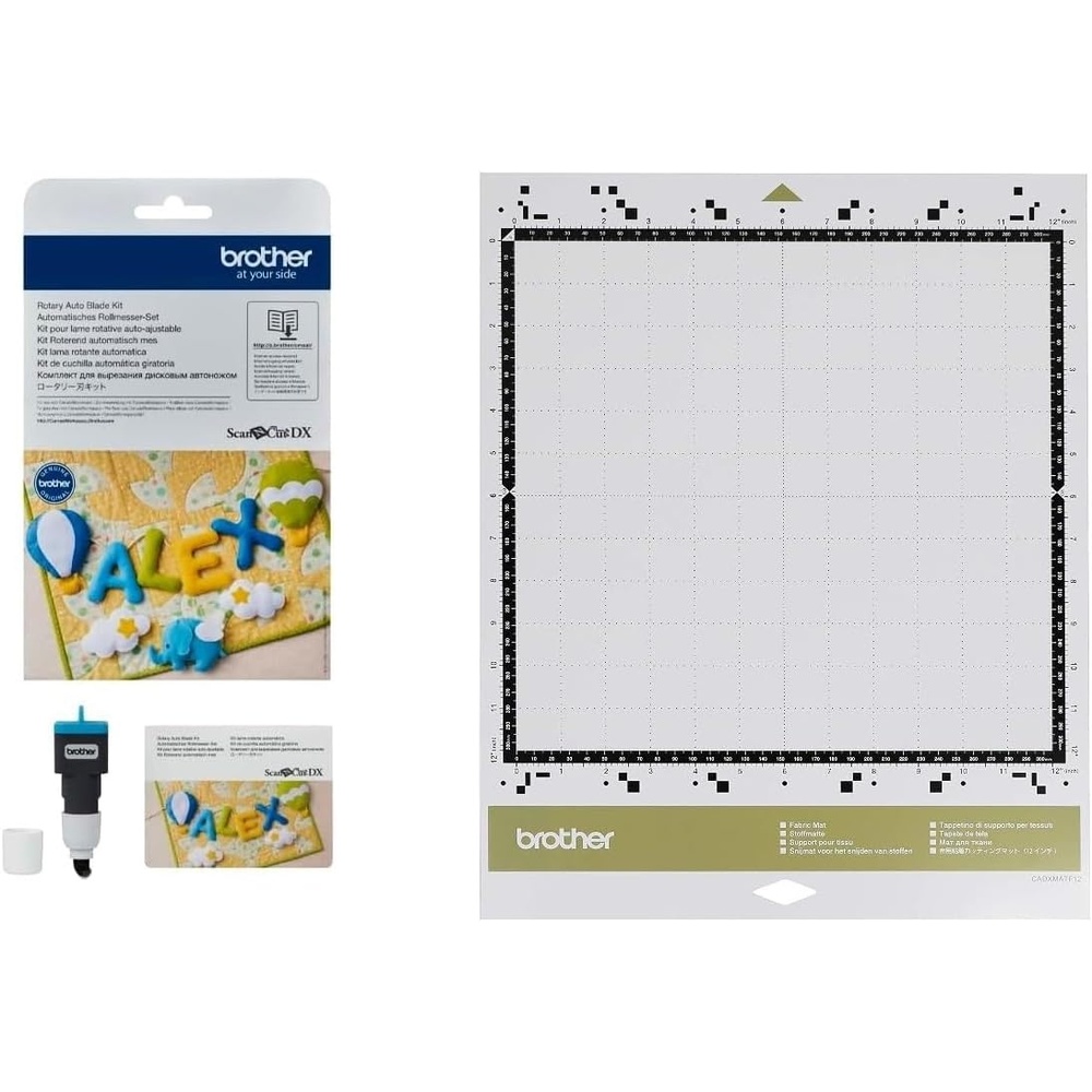 image:imageBrother CADXMATF12 ScanNCut DX Fabric Mat No ColorFabric Mat Rotary Blade
