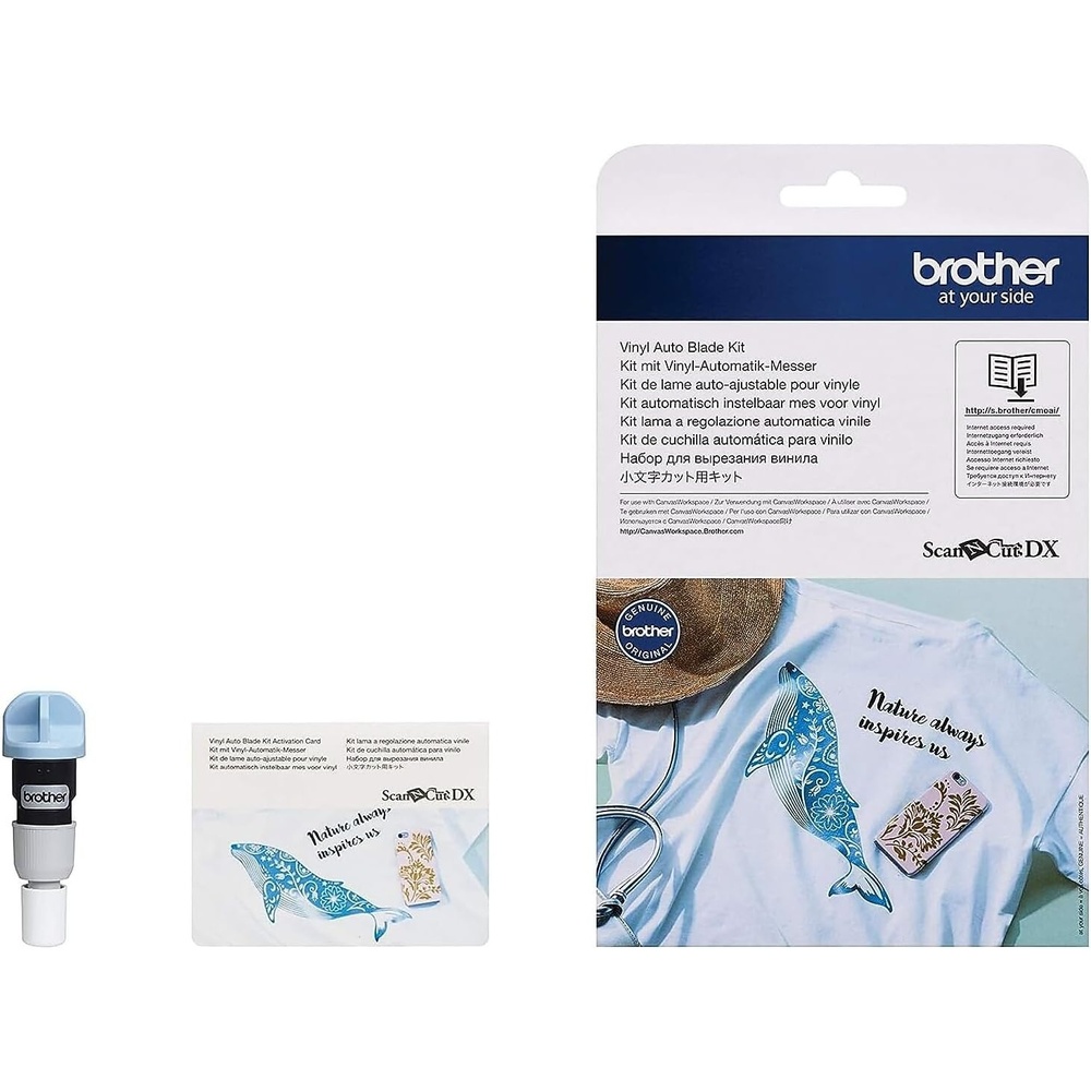 image:imageBrother CADXVBKIT1 ScanNCut DX Vinyl Auto Blade Kit No Color