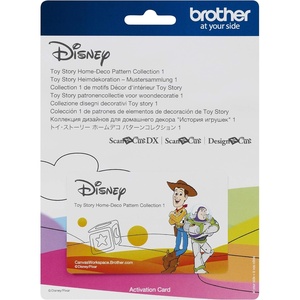 image:imageBrother ScanNCut Disney and Pixar Toy Story HomeDeco Pattern Collection 1 CADSNP05 Includes 33 Intricate Designs with Buzz Lightyear Woody Jesse Aliens and More