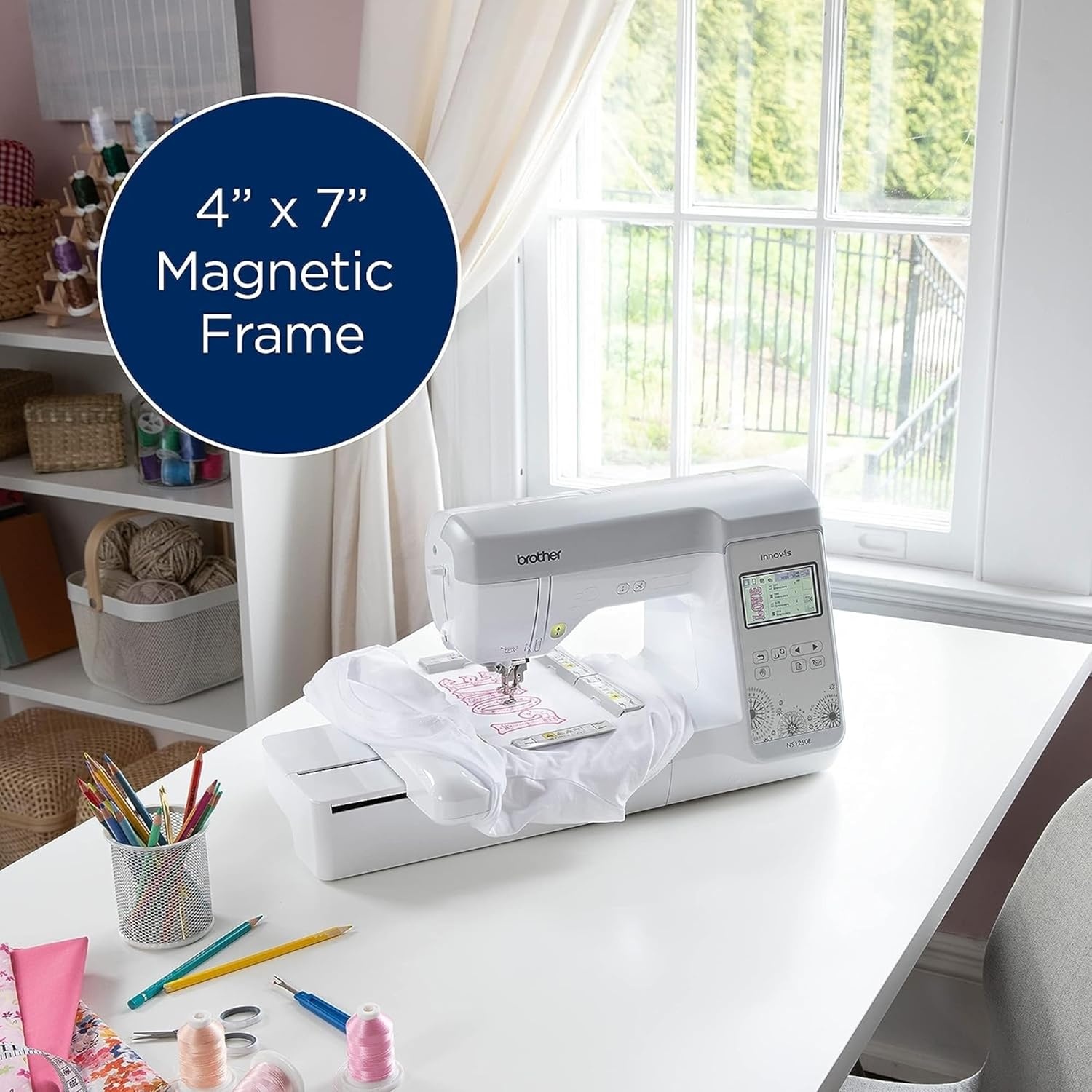 image:imageBrother Magnetic 4x7 Embroidery Hoop