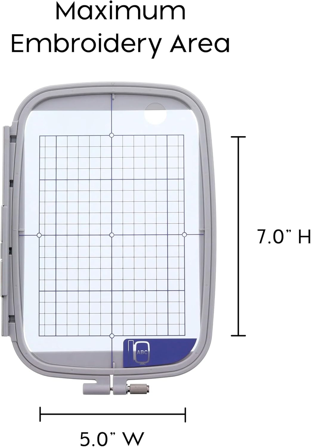 image:imageBrother SA443 4Inchby4Inch Medium Hoop GrayLarge
