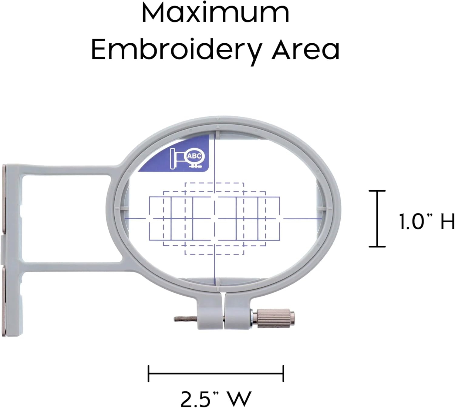 image:imageBrother SA443 4Inchby4Inch Medium Hoop GraySmall