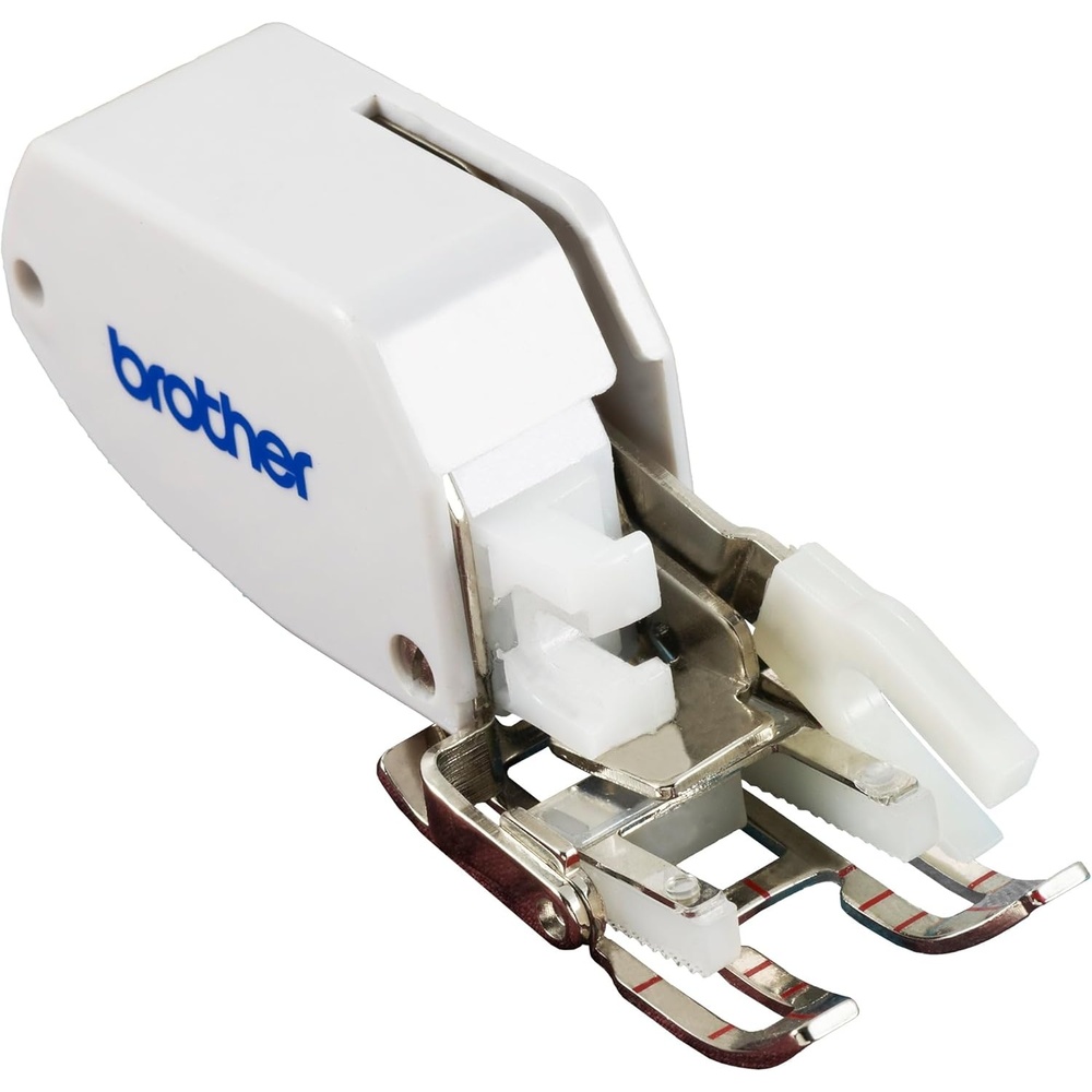 image:imageBrother Open Toe Walking Foot for Quilting and Sewing Multiple Layers SA188 Silverwhite