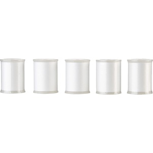 image:imageBrother 5 Pack SAEBT Embroidery Bobbin Thread White 60 Weight for Machine Embroidery